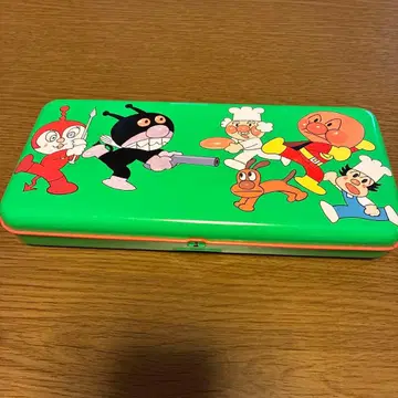 [ 미사용 ] 초레어 호빵맨 캔 케이스 프레벨관 캔 펜