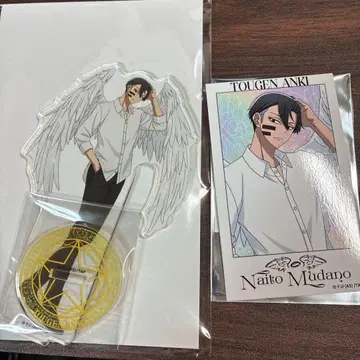 도원암귀 파보테리아 무타노 무진 천사 아크릴 스탠드 폴라로이드풍 카드