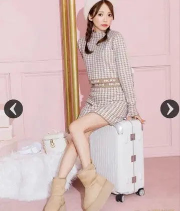 미셸 마카롱 모노그램 셋업