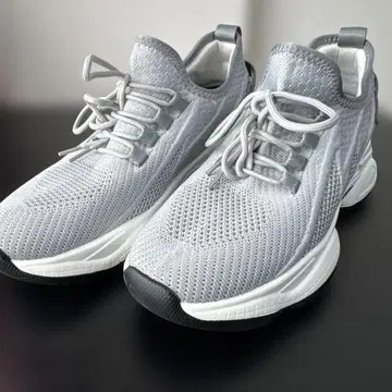 그레이 메쉬 스니커즈 키높이 신발 25.5-26cm