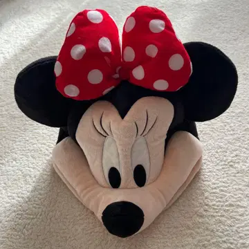 미니 마우스 팬캡 빨간색 도트 리본 포함