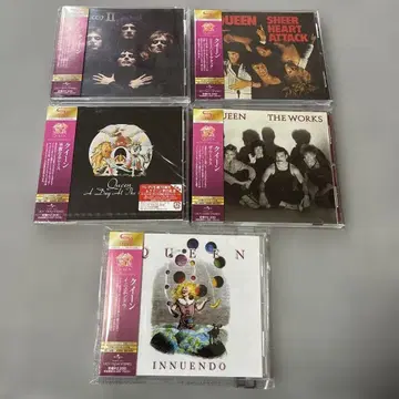 Queen SHM-CD 세트 5장 세트
