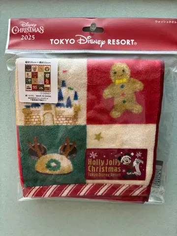 디즈니 크리스마스 2025 워시 타월