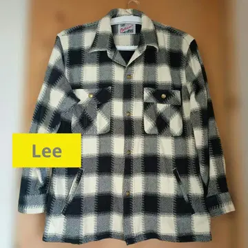 Lee 체크 아우터 웨어 플란넬 셔츠 Lee XL 사이즈