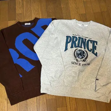 prince 맨투맨 rodeo crowns 니트 세트