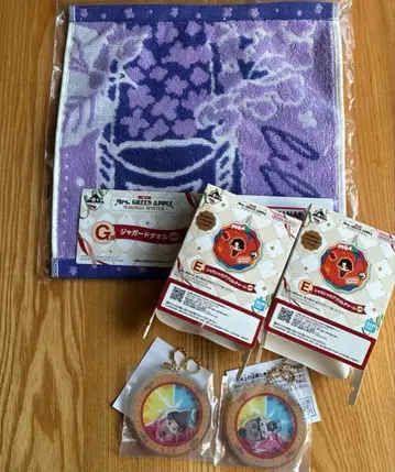 미세스 제일복권 로손 라일락 자카드 타월 바스락 참