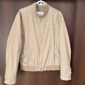 LACOSTE 베이지 자켓 US S