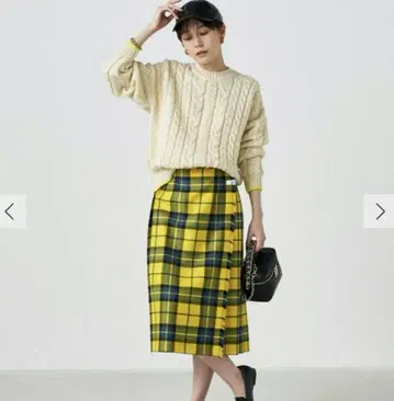 [ sale ] 오닐 오브 더블린 옐로우 컬러 스커트
