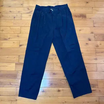 네이비 치노 팬츠 투 턱