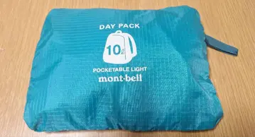 mont-bell DAY PACK 10L 포켓터블 터콰이즈 몽벨