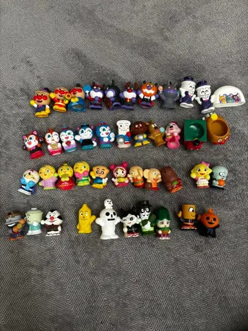 호빵맨 손가락 인형 피규어 세트 43개