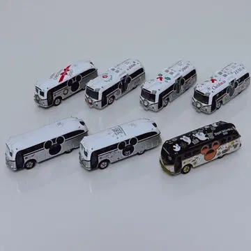 미키마우스 크리스마스 미니버스 7대 세트