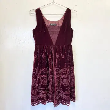 구제 의류 JILL STUART 질스튜어트 벨로아 오버롤 스커트 0호