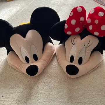 미키 미니 팬 캡 봉제 인형