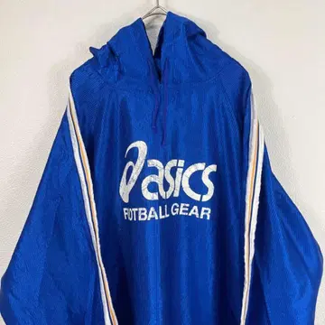 90s 아식스 축구 피스테 후드티 저지