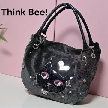 새상품급 Think Bee 싱크비 숄더백 고양이 비쥬