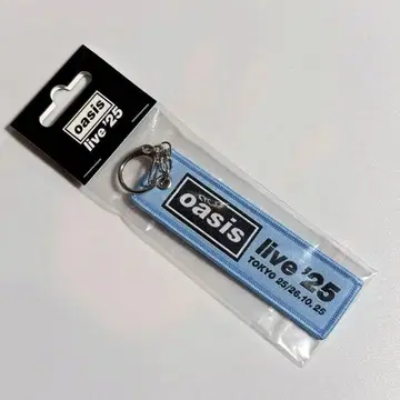 R*님 Oasis Live '25 플라이트 택 키링 일본 한정판