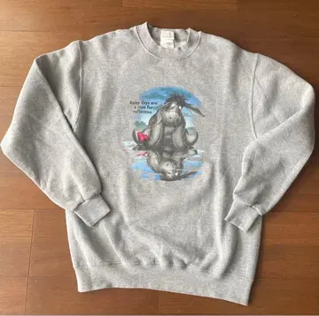 디즈니 스토어 이요르 트레이닝복 그레이 M 구제 의류