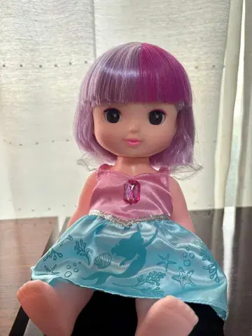 멜짱 아리엘 솔란 머리색 체인지 세트