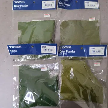 TOMIX 컬러 파우더 세트 8107 8108 8109 8151