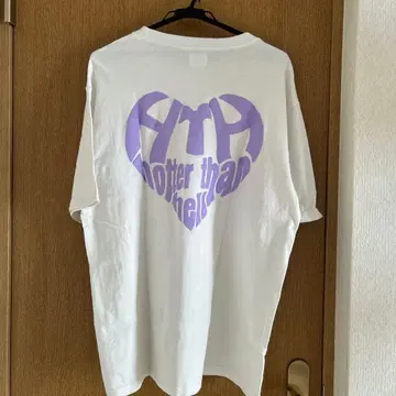 Hotter Than Hell 티셔츠 화이트 퍼플