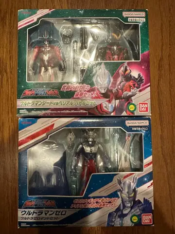 울트라맨 지드 VS 벨리알 배틀 세트 울트라맨 제로 망토 세트