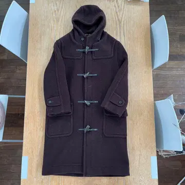 몽고메리 더플 코트 다크 브라운