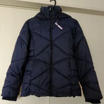 마요랄 충전솜 코트 네이비