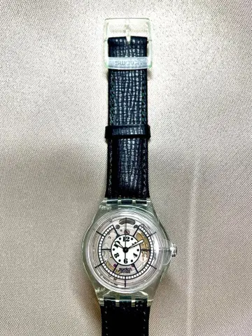 미사용 빈티지 swatch GRIN 자동 와인딩 SAG101