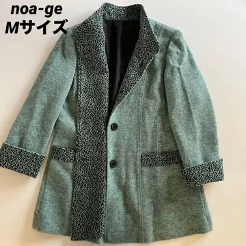 noa-ge 그린 울 혼방 자켓 M 사이즈