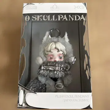 POP MART SKULLPANDA 봉제 인형 펜던트 일본 한정판