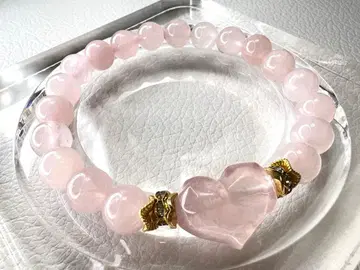 고품질 파인애플 컷 하트 로즈쿼츠 로즈쿼츠 팔찌