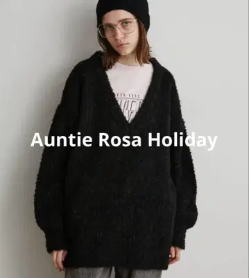 부클레 오버 사이즈 니트 블랙