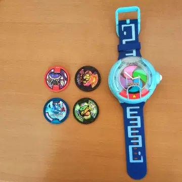 요괴워치 U 요괴 메달 4개 부속