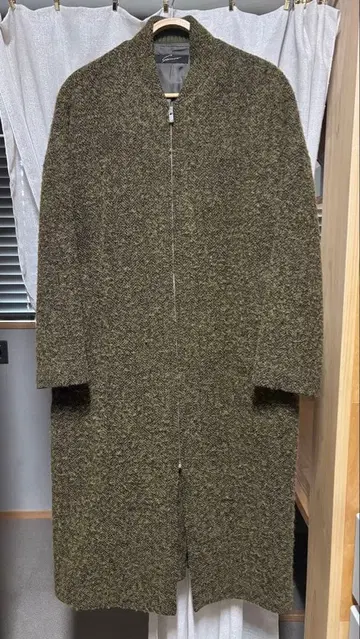 STUNNING LURE 스터링 루어 알파카 블루종 코트