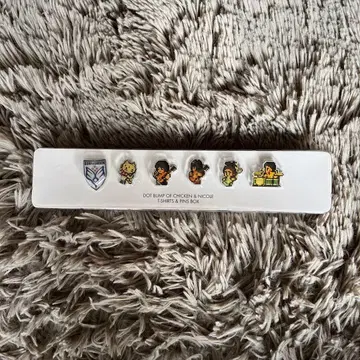 BUMP OF CHICKEN 핀 배지 6개 세트