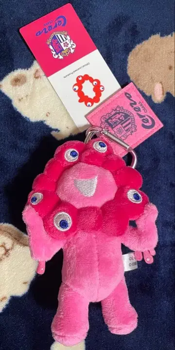 오사카 간사이 만박 미야쿠미야쿠 세레소 오사카 마스코트 봉제 인형 핑크