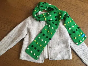 Maniyak London 폼폼 포함 머플러