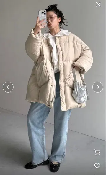 wee9s 퍼펙트 실루엣 다운