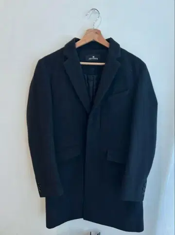 nano UNIVERSE 다크 그레이 체스터 코트