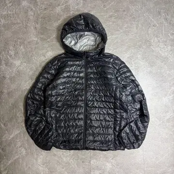 UNIQLO y2k 울트라 라이트 다운 다운 파카 블랙