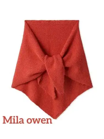 Mila owen 트라이앵글 스톨 RED