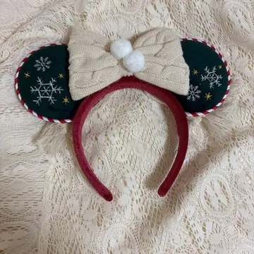 디즈니 머리띠 눈꽃