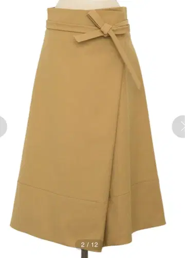 Drawer 랩스커트 베이지 사이즈 36 정가 60,500엔