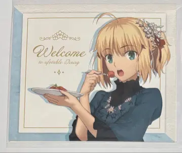 Fate ufotable DINING 웰컴 팝 세이버 알토리아