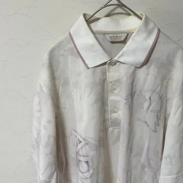 아다바트 골프웨어 반팔 피케 셔츠 다이 다이 패턴계 올 패턴 남성용 46