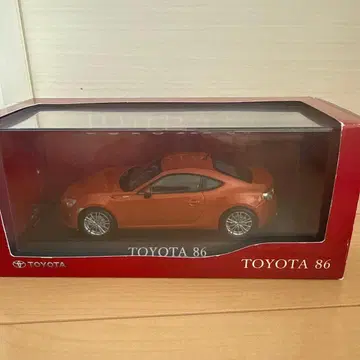 도요타 86 미니카 새상품 오렌지 메탈릭