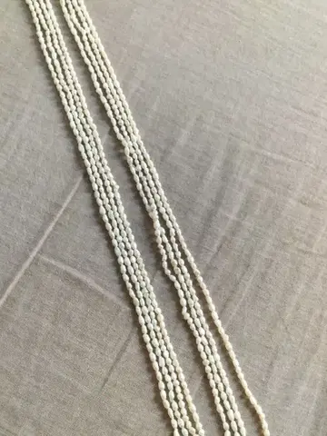 담수 진주 목걸이 4개 세트