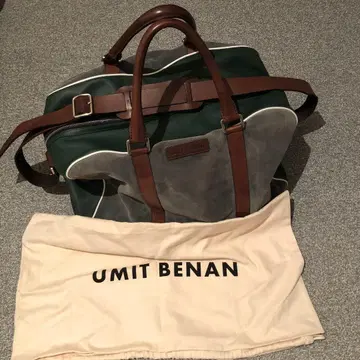 UMIT BENAN 우미트 베난 가죽 보스턴 백