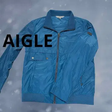 [ 구하기 어려움 ] AIGLE 에이글 발수 웹터 자켓 다크 블루